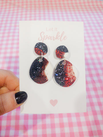 Resin Oval Dangles