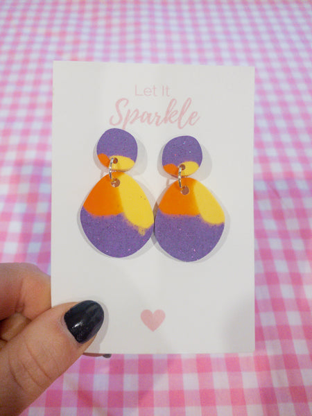 Resin Oval Dangles