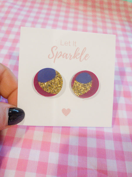 Resin Studs - Colour Pop