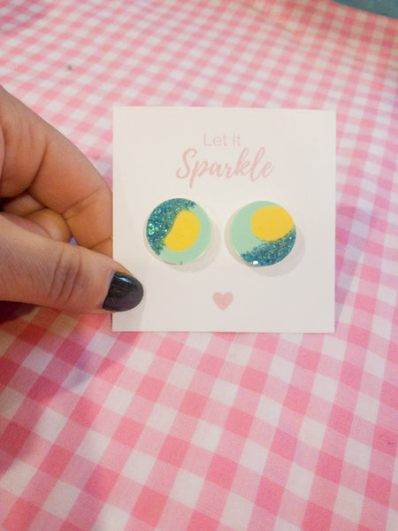 Resin Studs - Colour Pop