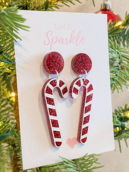 Candy Cane Dangles