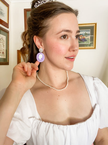 Lady April Dangle PURPLE