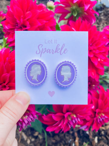Lady April Stud PURPLE